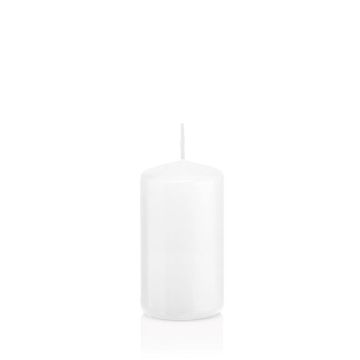 Candela votiva / Candela a colonna MAEVA, bianco, 12cm, Ø6cm, 40h - Made in Germany Candela votiva / Candela a colonna MAEVA, bianco, 12cm, Ø6cm, 40h - Made in Germany
