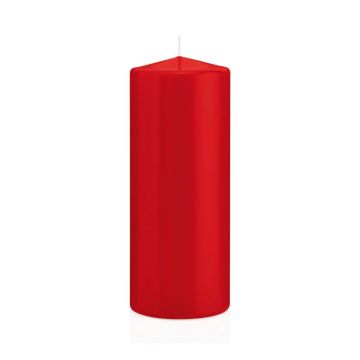 Candela votiva / Candela a colonna MAEVA, rosso, 20cm, Ø8cm, 119h - Made in Germany Candela votiva / Candela a colonna MAEVA, rosso, 20cm, Ø8cm, 119h - Made in Germany