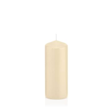 Candela votiva / Candela a colonna MAEVA, crema, 18,5cm, Ø6cm, 61h - Made in Germany Candela votiva / Candela a colonna MAEVA, crema, 18,5cm, Ø6cm, 61h - Made in Germany