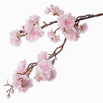 Ramo finto di ciliegio giapponese RUKIA, fiorito, rosa chiaro-bianco, 90cm, Ø3-6cm Ramo finto di ciliegio giapponese RUKIA, fiorito, rosa chiaro-bianco, 90cm, Ø3-6cm