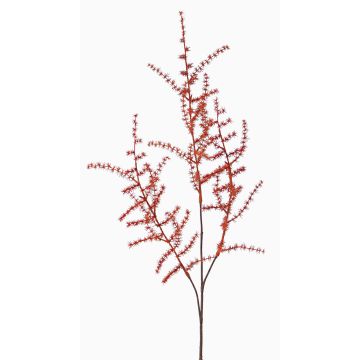 Ramo finto di Asparagus acutifolius JOCHEN, arancione, 70cm Ramo finto di Asparagus acutifolius JOCHEN, arancione, 70cm