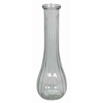 Vaso per fiori singoli KOSTA, conico/rotondo, trasparente, 21,5cm, Ø3cm/Ø7cm