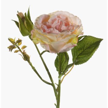 Rosa artificiale CESCA, rosa-giallo, 40cm Rosa artificiale CESCA, rosa-giallo, 40cm