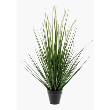 Erba di coda di volpe finta OTIS con pannocchie, verde, 70cm
