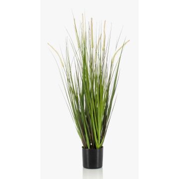 Erba di coda di volpe finta OTIS con pannocchie, verde, 90cm