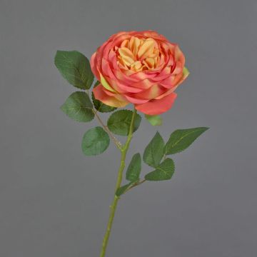 Rosa finta VERITA, arancione, 65cm Rosa finta VERITA, arancione, 65cm