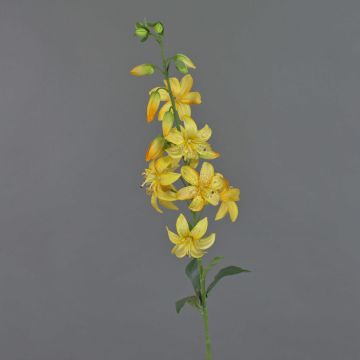 Giglio tigrato finto KAZUKO, giallo, 95cm Giglio tigrato finto KAZUKO, giallo, 95cm