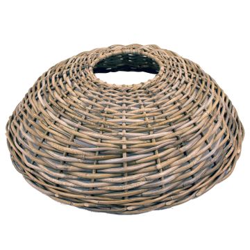 Supporto per albero di Natale a cesto JERICHO in rattan, grigio-marrone, 21cm, Ø87cm Supporto per albero di Natale a cesto JERICHO in rattan, grigio-marrone, 21cm, Ø87cm