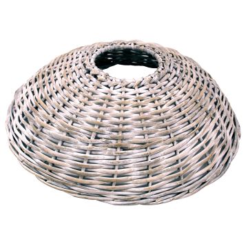 Supporto per albero di Natale a cesto JERICHO in rattan, bianco calcareo, 18cm, Ø62cm Supporto per albero di Natale a cesto JERICHO in rattan, bianco calcareo, 18cm, Ø62cm