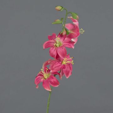 Giglio tigrato artificiale ASHANTI, rosa, 60 cm, Ø 10 cm
