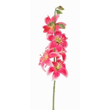 Giglio tigrato sintetico ASHANTI, fucsia, 60cm, Ø10cm