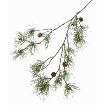 Ramo decorativo di pino PIXY con pigne, 110cm