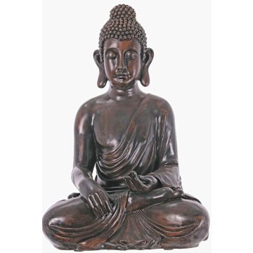 Figura di Buddha RAJESH, seduto in meditazione, bronzo, 50cm Figura di Buddha RAJESH, seduto in meditazione, bronzo, 50cm