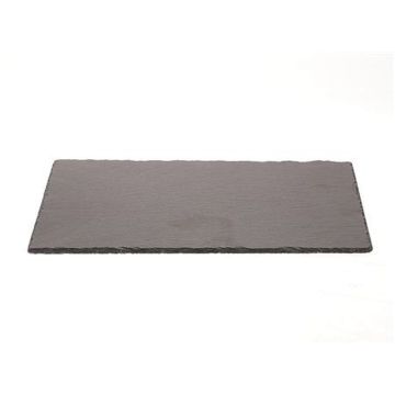 Sottobicchiere rettangolare in ardesia MARIANO, antracite, 45x30x0,7 cm Sottobicchiere rettangolare in ardesia MARIANO, antracite, 45x30x0,7 cm