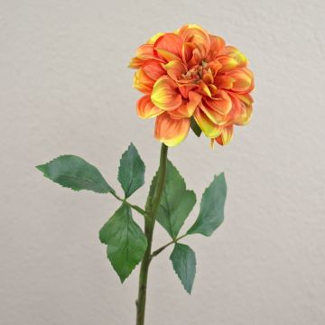 Dalia artificiale TINKALA, arancione-giallo, 60 cm, Ø 12 cm Dalia artificiale TINKALA, arancione-giallo, 60 cm, Ø 12 cm
