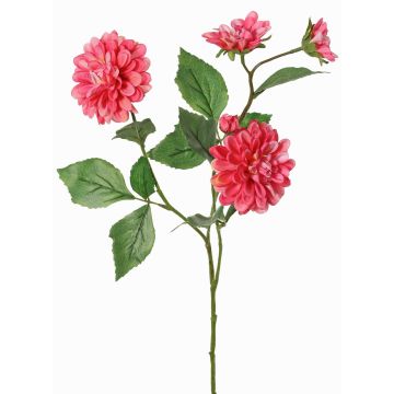 Ramo decorativo di dalia QUINKA, rosa acceso, 70 cm