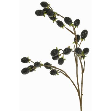 Ramo artificiale di rovo URUMA con frutti, nero, 90cm