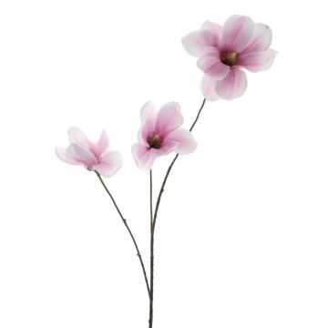 Ramo artificiale di magnolia FLAVA, rosa-bianco, 85 cm Ramo artificiale di magnolia FLAVA, rosa-bianco, 85 cm