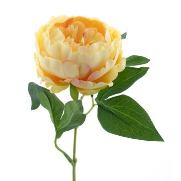 Peonia artificiale TALFY, gialla, 35 cm Peonia artificiale TALFY, gialla, 35 cm