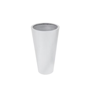 Vaso LEOPOLDO, argento, 69 cm, Ø 39 cm Vaso LEOPOLDO, argento, 69 cm, Ø 39 cm