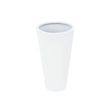 Vaso LEOPOLDO, bianco, 69 cm, Ø 39 cm Vaso LEOPOLDO, bianco, 69 cm, Ø 39 cm