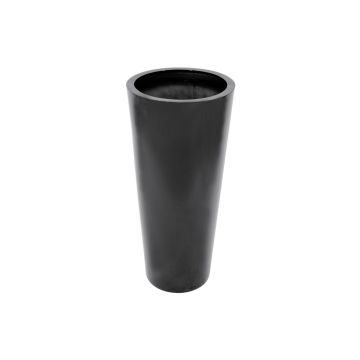 Vaso LEOPOLDO, nero, 110 cm, Ø 50 cm Vaso LEOPOLDO, nero, 110 cm, Ø 50 cm