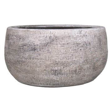 Ciotola in ceramica AGAPE granulato, bianco-marrone, 14cm, Ø28cm Ciotola in ceramica AGAPE granulato, bianco-marrone, 14cm, Ø28cm