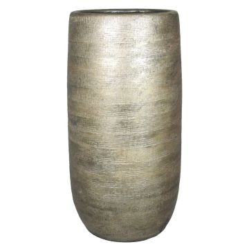 Vaso di ceramica AGAPE granulato, oro, 60cm, Ø29cm Vaso di ceramica AGAPE granulato, oro, 60cm, Ø29cm
