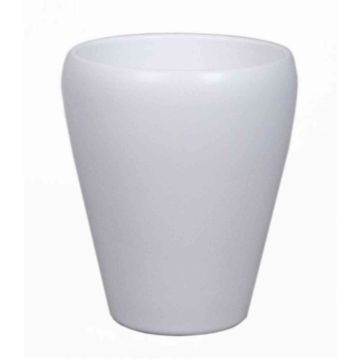 Vaso per orchidee NAZARABAD, ceramica, bianco-opaco, 17cm, Ø14cm Vaso per orchidee NAZARABAD, ceramica, bianco-opaco, 17cm, Ø14cm