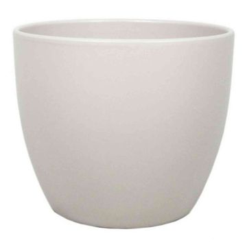 Piccolo vaso da fiori TEHERAN BASAR, ceramica, beige-opaco, 9,8cm, Ø12cm Piccolo vaso da fiori TEHERAN BASAR, ceramica, beige-opaco, 9,8cm, Ø12cm