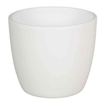 Piccolo vaso da fiori TEHERAN BASAR, ceramica, bianco-opaco, 6,5cm, Ø8,5cm Piccolo vaso da fiori TEHERAN BASAR, ceramica, bianco-opaco, 6,5cm, Ø8,5cm