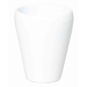 Vaso per orchidee NAZARABAD, ceramica, bianco, 17cm, Ø14cm Vaso per orchidee NAZARABAD, ceramica, bianco, 17cm, Ø14cm
