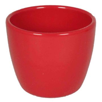 Piccolo vaso da fiori TEHERAN BASAR, ceramica, rosso, 6cm, Ø7,5cm Piccolo vaso da fiori TEHERAN BASAR, ceramica, rosso, 6cm, Ø7,5cm