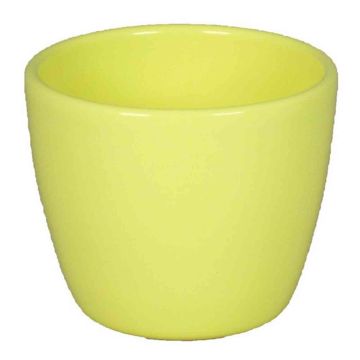 Piccolo vaso da fiori TEHERAN BASAR, ceramica, giallo chiaro, 6cm, Ø7,5cm Piccolo vaso da fiori TEHERAN BASAR, ceramica, giallo chiaro, 6cm, Ø7,5cm