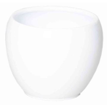 Vaso per piante in ceramica URMIA BASAR, bianco, 24cm, Ø27cm Vaso per piante in ceramica URMIA BASAR, bianco, 24cm, Ø27cm