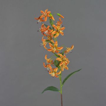 Fiore artificiale giglio tigrato ARAMAIO, arancione, 80 cm, Ø 13 cm Fiore artificiale giglio tigrato ARAMAIO, arancione, 80 cm, Ø 13 cm