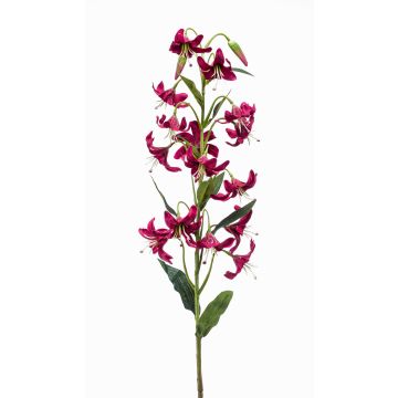 Fiore artificiale giglio tigrato ARAMAIO, rosso bordeaux, 80 cm, Ø 13 cm Fiore artificiale giglio tigrato ARAMAIO, rosso bordeaux, 80 cm, Ø 13 cm