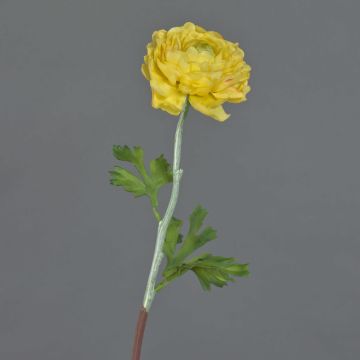 Ranuncolo artificiale ELORIO, giallo, 50 cm, Ø 10 cm Ranuncolo artificiale ELORIO, giallo, 50 cm, Ø 10 cm