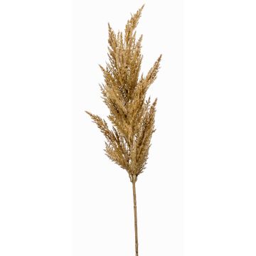Ramo decorativo di erba della pampa con pannocchia BATERNO, marrone chiaro, 90 cm