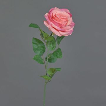 Rosa artificiale PEZOS, rosa-fucsia, 60 cm, Ø 10 cm Rosa artificiale PEZOS, rosa-fucsia, 60 cm, Ø 10 cm