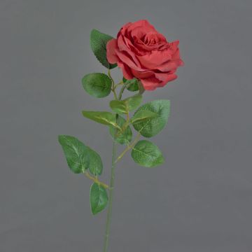 Rosa artificiale PEZOS, rossa, 60 cm, Ø 10 cm Rosa artificiale PEZOS, rossa, 60 cm, Ø 10 cm
