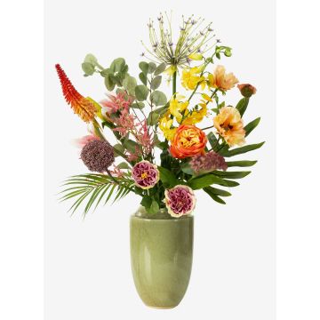 Mazzo di fiori artificiale FEME, variopinto, 105 cm, Ø 70 cm Mazzo di fiori artificiale FEME, variopinto, 105 cm, Ø 70 cm