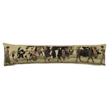Cuscino decorativo paravento EMTIS con motivo mucca, beige, 90x15x20 cm Cuscino decorativo paravento EMTIS con motivo mucca, beige, 90x15x20 cm