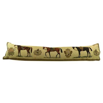 Cuscino decorativo EMTIS con motivo a cavallo, beige, 90x15x20 cm Cuscino decorativo EMTIS con motivo a cavallo, beige, 90x15x20 cm