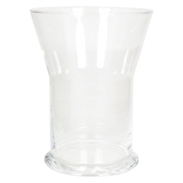 Vaso da tavolo CATINA di vetro, trasparente, 25cm, Ø19cm
