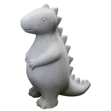 Figurina di dinosauro T-Rex NIONA in cemento, grigio, 26x13x31cm Figurina di dinosauro T-Rex NIONA in cemento, grigio, 26x13x31cm