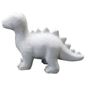 Figurina di dinosauro Stegosauro NIONA in cemento, grigio, 35x12x23cm Figurina di dinosauro Stegosauro NIONA in cemento, grigio, 35x12x23cm