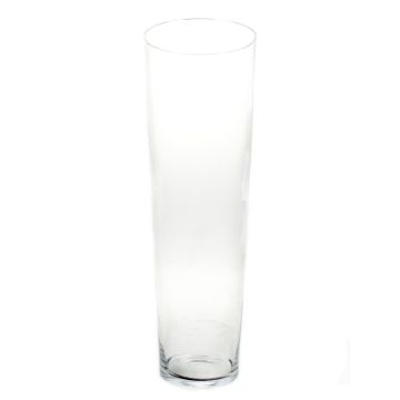 Vaso conico da pavimento AMNA AIR in vetro, trasparente, 70cm, &Oslash;19cm