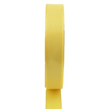 Nastro da regalo in poliestere WIARA, giallo, 50 m, 25 mm