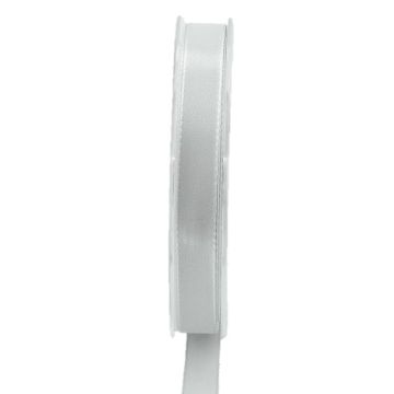 Nastro da regalo in poliestere WIARA, grigio, 50 m, 15 mm